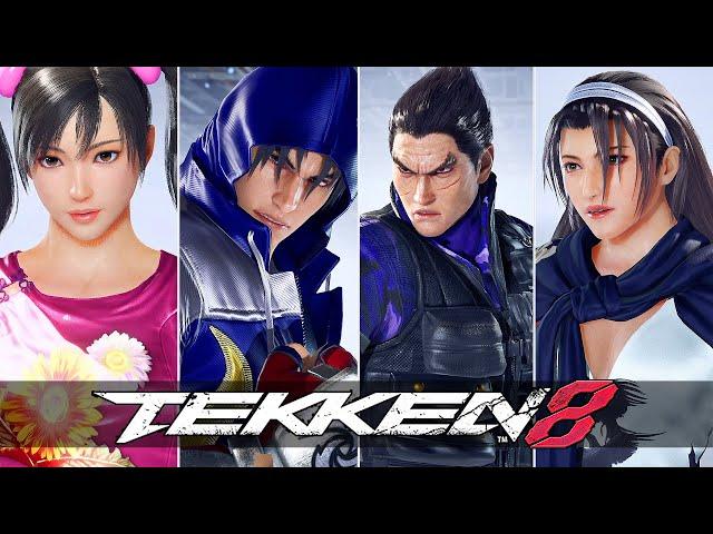 TEKKEN 8 CLASSIC COSTUMES ARE BACK! Jin Kazama, Kazuya Mishima, Jun Kazama, Ling Xiaoyu