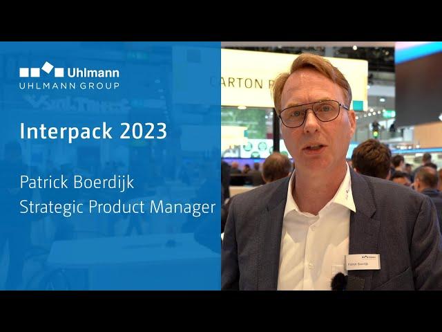 Interpack 2023 - Patrick Boerdijk, Strategic Product Manager