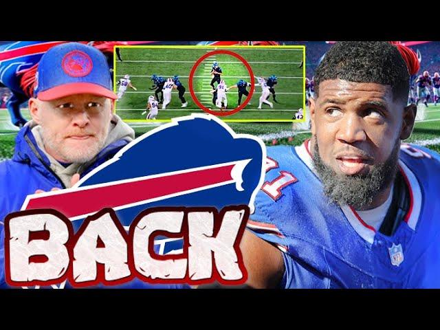 Buffalo Bills Ed Oliver RETURNING to BEAST MODE