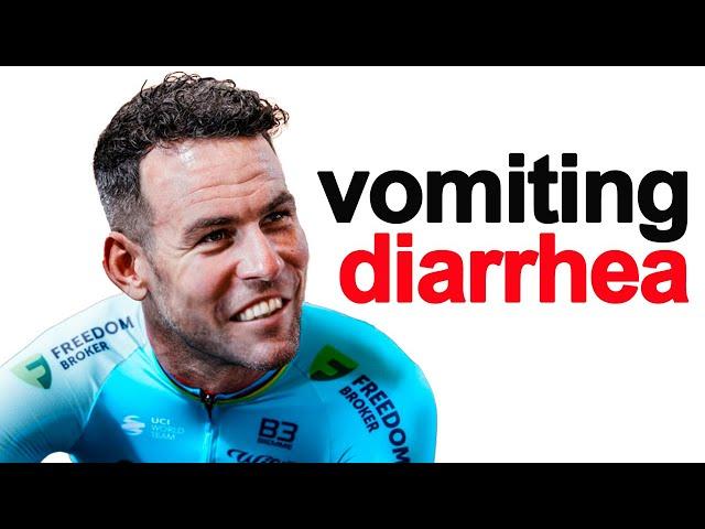 Cavendish Puking Like a Walrus EXPOSES Cycling Diet Lies