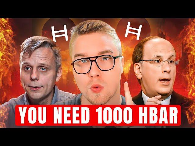 SHOCKING HEDERA HBAR NEWS (YOU MUST PREPARE)