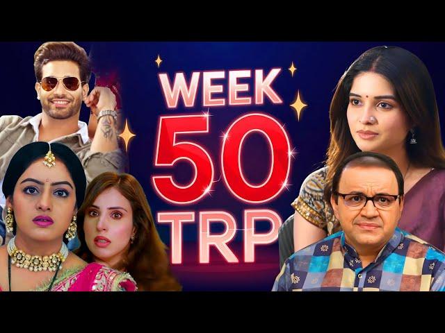 FULL TRP WEEK 50 : Jamai No1, Shrimad Ramayan RISE, StarPlus, Sony SAB, Colors, Zee TV, Sony TV