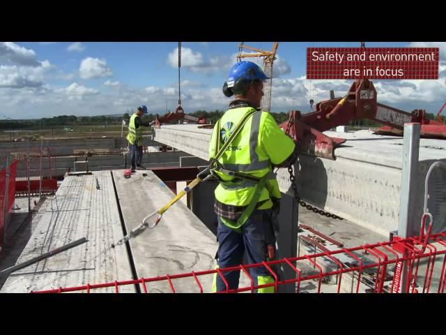 Cramo machines at the Emporia shopping mall