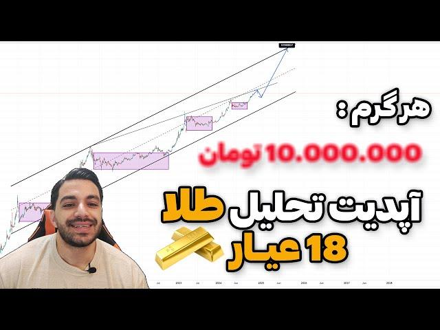 پیش‌بینی قیمت طلا 18 عیار: اهداف 6 و 10 میلیونی در 3 تا 5 سال آینده