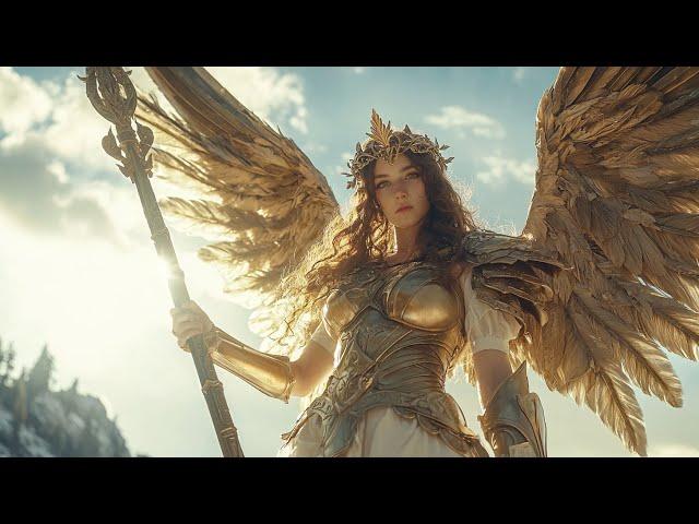 Angel in Mythological Olympus: Divine Light Among the Gods