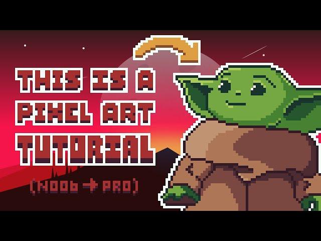 how to learn pixel art - a pixel art tutorial