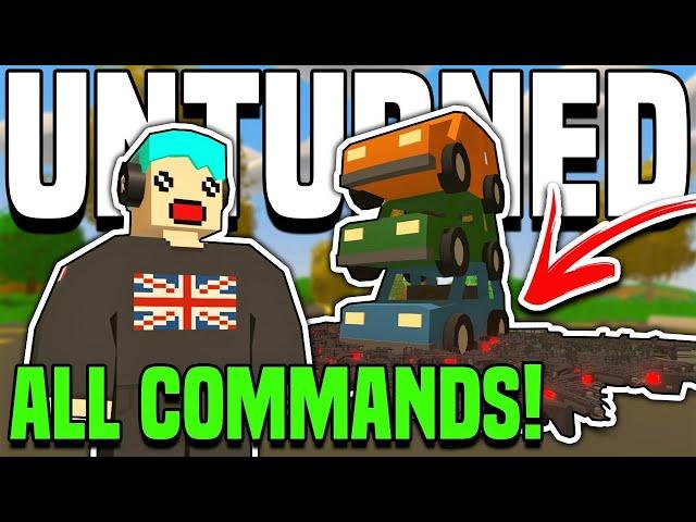 ALL UNTURNED SINGLE PLAYER COMMANDS!! (How to Teleport, Spawn Items, Vehicles Etc.) [2025/2026]