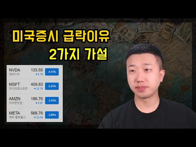 미국증시 급락 원인 2가지 가설