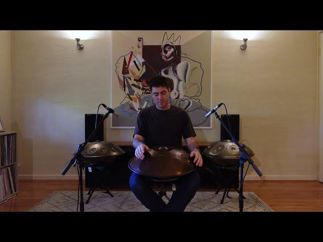 3rd Generation Handpan 10 Notes Volcano - D Minor | This handpan music is performed by Sam Maher