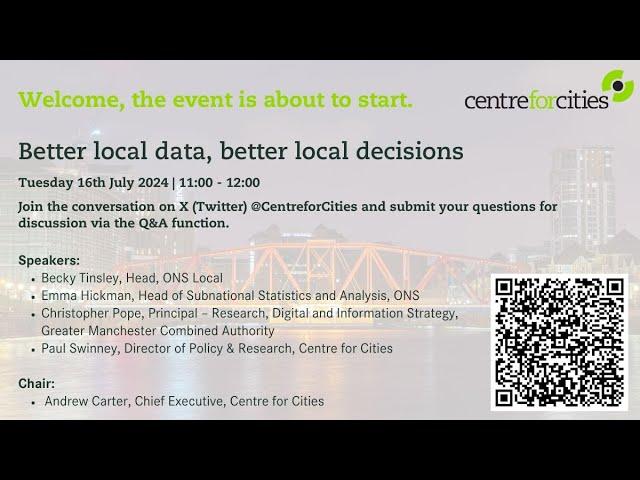 Better local data, better local decisions