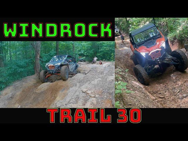 Riding Trail 30 at Windrock | Black Diamond Trail