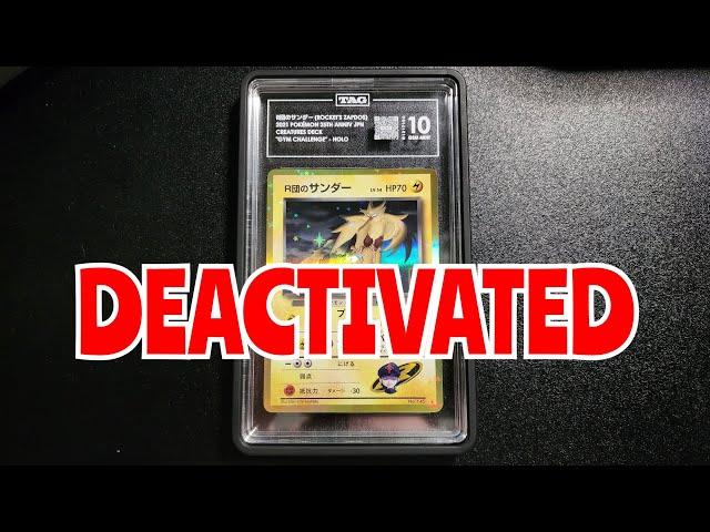 TAG Deactived My Creature Deck Zapdos