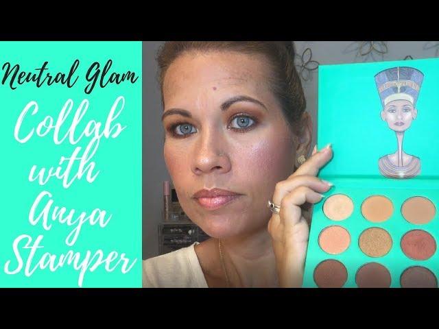 Neutral Glam Collab with Anya Stamper