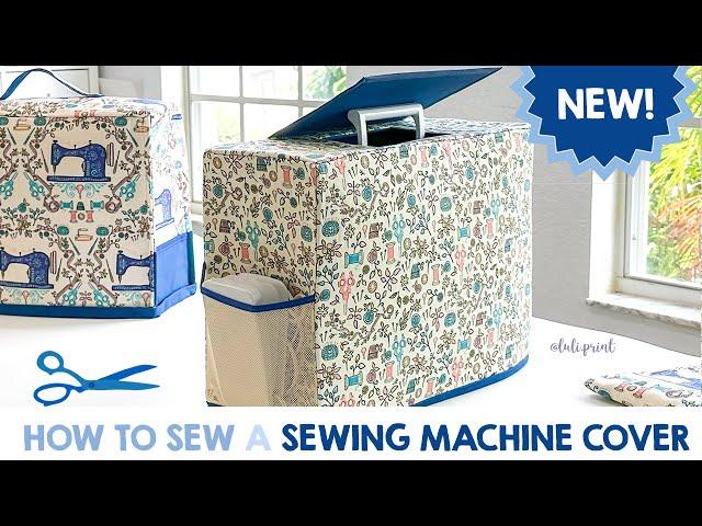 The Sewing Machine Dust Cover You Need!  Easy Step By Step Sewing Tutorial.