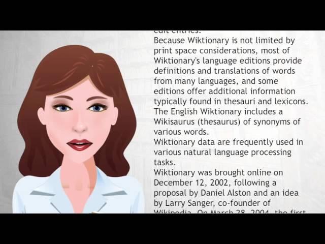 Wiktionary - Wiki Videos