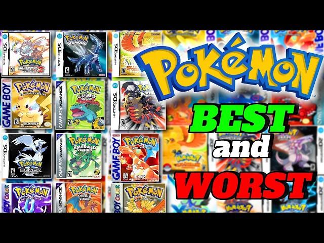 The BEST and WORST Parts of EVERY Pokemon Game!