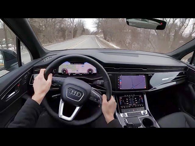 2021 Audi Q7 45 Premium - POV Driving Impressions