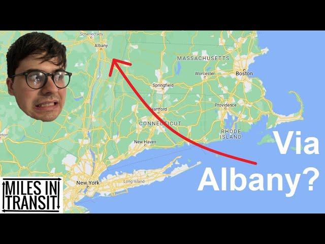 I Took The Stupidest Amtrak Route From NYC to Boston