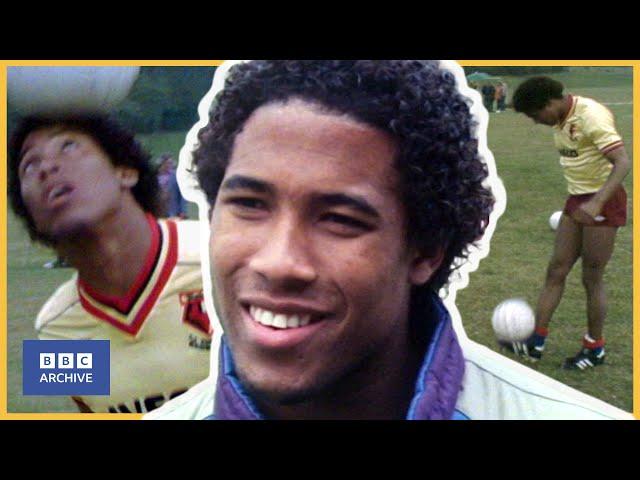 1984: Watford's JOHN BARNES - Football's next SUPERSTAR? | Grandstand | Classic Sport | BBC Archive