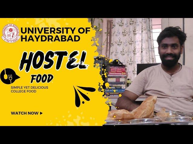 #cuetug Hostel Food #universityofhyderabad #hcu #food foo