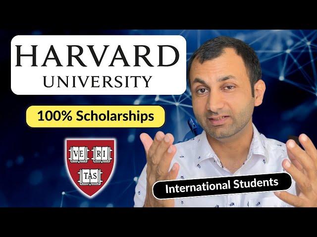 100% Scholarships for INTERNATIONAL students at Harvard University | Undergrad, Master's, PhD