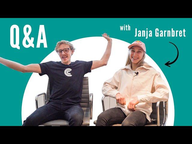 Q&A with Janja Garnbret