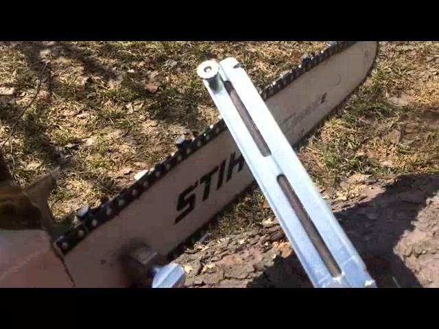 Заточка цепи STIHL. Это полезно знать.