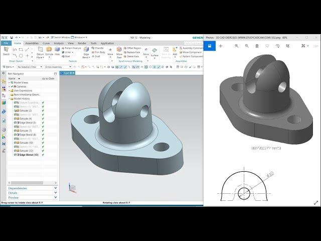 Siemens NX : 3D Modelling in NX