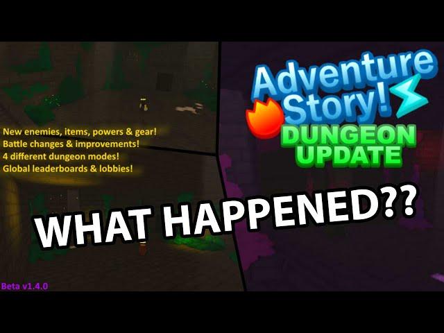 So, what happened to Adventure Story?