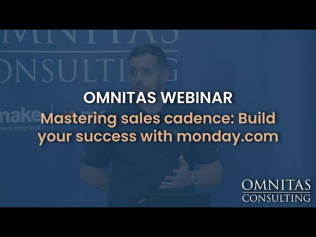 Master Sales Cadence with monday.com!