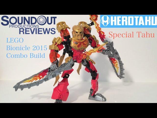 Soundout Review - LEGO Bionicle 2015 - Special Tahu (Combo Build)