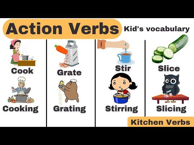 Action Verbs | Action Verbs Activities | English Vocabulary