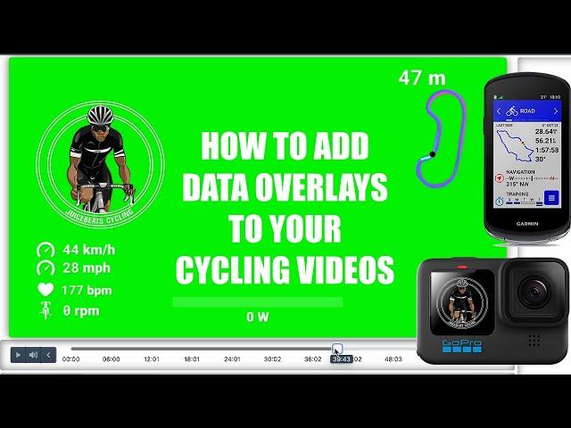 How to Add Data Overlays to Cycling Videos