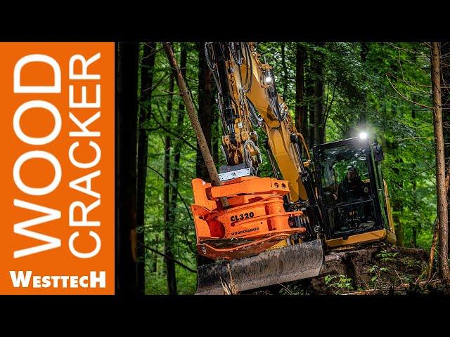 Woodcracker® CL320 - WESTTECH's größte Baumschere der CL-Serie