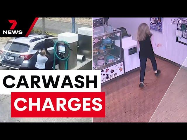 Witnesses say carwash attacker was deliberately targeting women in Melbourne’s southeast | 7NEWS