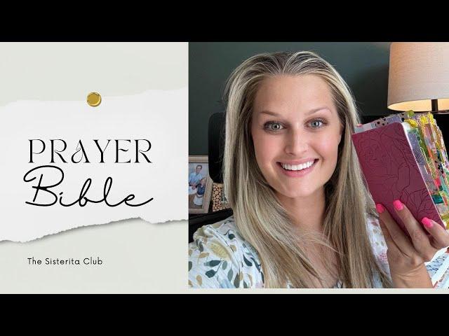 Updated Prayer Bible Flip Through | Pray with me | Chit Chat!