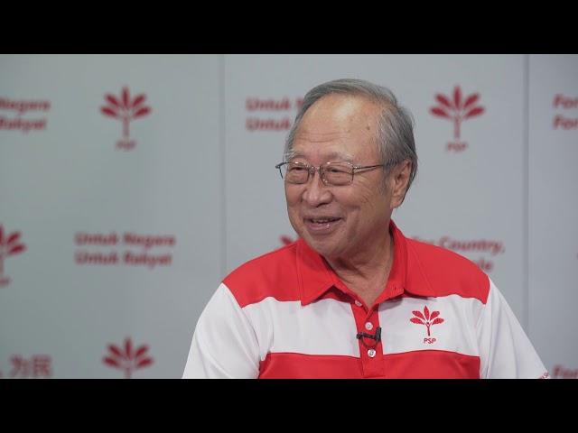 Up Close and Personal with PSP's Dr Tan Cheng Bock