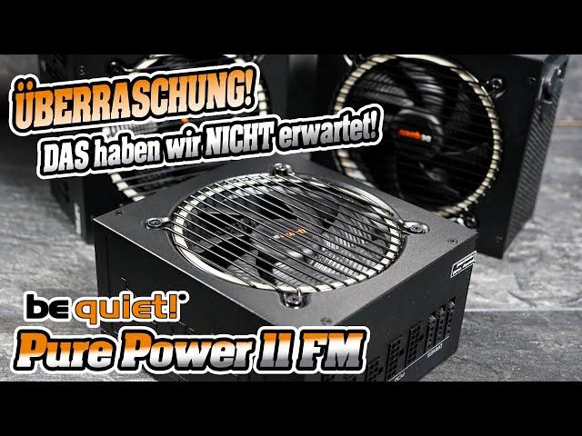 Pure Power better than Straight Power? - Be Quiet Pure Power 11 FM Test (Sub)