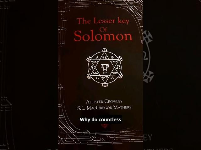 The Lesser Key of Solomon #LesserKeyOfSolomon #MysticalWisdom #AncientSecrets #OccultKnowledge