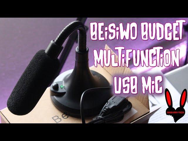 Beisiwo Budget MultiFunction USB Mic | High Sound Quality