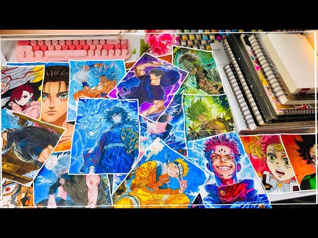 Showing All My Anime Drawings (2021-2025)  | Ultimate Sketchbook Tour