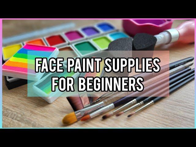 Best Face Paint supplies for beginners