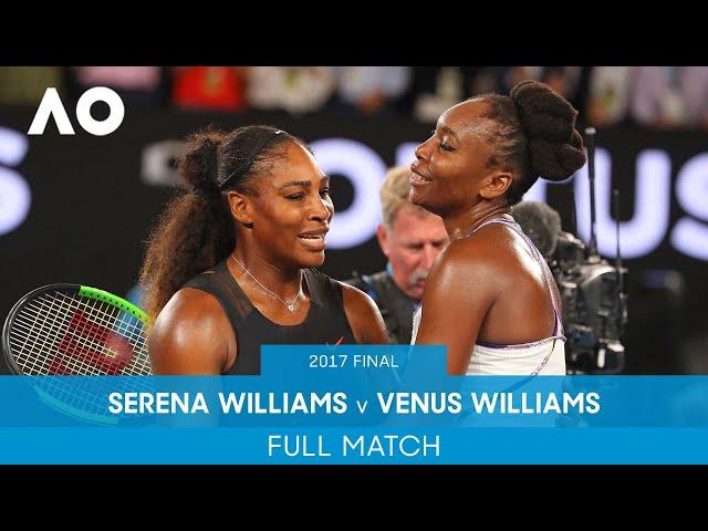 Serena Williams v Venus Williams Full Match | Australian Open 2017 Final