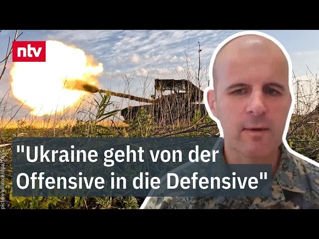 "Ukraine geht von der Offensive in die Defensive": Reisner zu erobertem Kursk-Areal | ntv