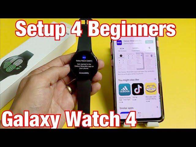 Galaxy Watch 4: How to Setup for Beginners