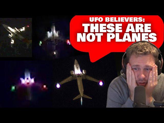 INSANE: UFO Believers Think all Planes are UAP! They’re Collectively Losing their Minds! (NJ Drones)