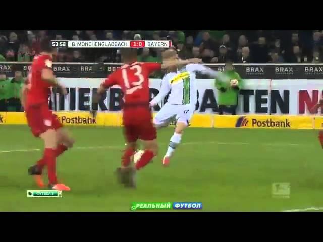 Borussia Moenchengladbach 3:1  Munich Bavaria (FC Bayern Munchen) All Goals Match Review  05-12-2015