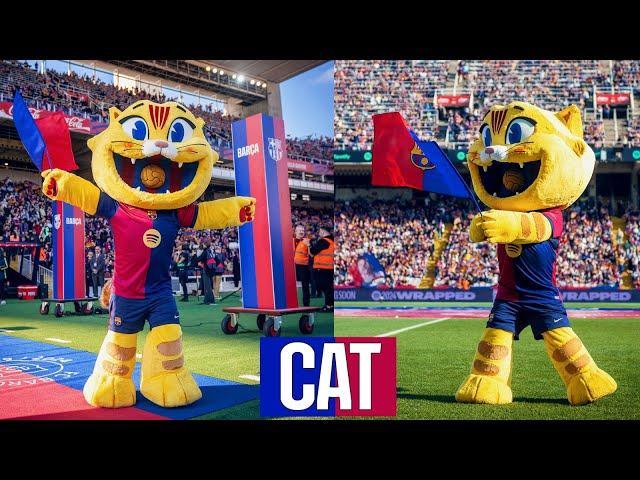 CAT DEBUTS AT ESTADI OLIMPIC | FC Barcelona 