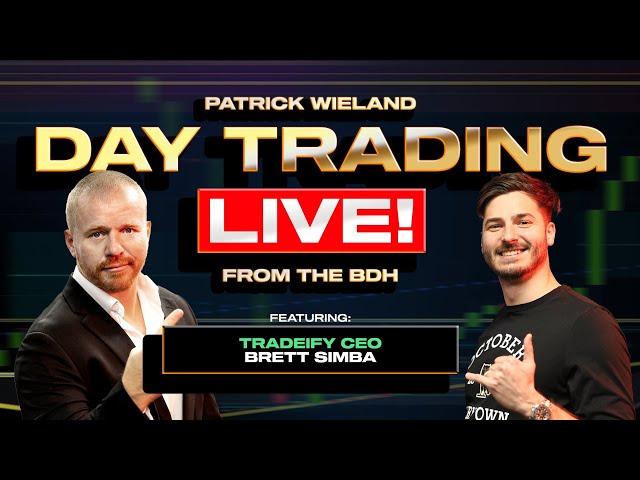 #1 LIVE Day Trading Nasdaq Futures! BRETT SIMBA TRADEIFY CEO!!!