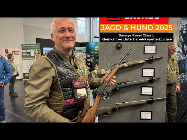 Jagd & Hund 2025: Savage Revel Classic – Kleinkaliber Unterhebel-Repetierbüchse.